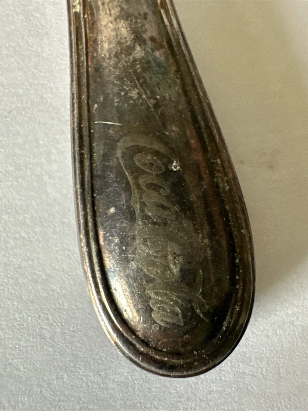 Vintage Silver-Plated Coca-Cola Bottle Opener